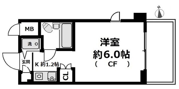 パーク・ノヴァ綱島の物件間取画像